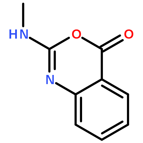 4H-3,1-BENZOXAZIN-4-ONE, 2-(METHYLAMINO)-