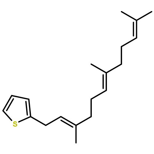 THIOPHENE, 2-[(2E,6E)-3,7,11-TRIMETHYL-2,6,10-DODECATRIENYL]-