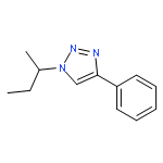 1H-1,2,3-TRIAZOLE, 1-(1-METHYLPROPYL)-4-PHENYL-