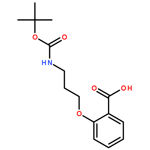 Benzoic acid, 2-[3-[[(1,1-dimethylethoxy)carbonyl]amino]propoxy]-