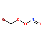 Peroxynitrous acid, bromomethyl ester