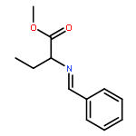 BUTANOIC ACID, 2-[(PHENYLMETHYLENE)AMINO]-, METHYL ESTER