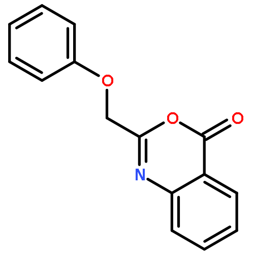 4H-3,1-Benzoxazin-4-one, 2-(phenoxymethyl)-