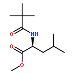 L-Leucine, N-(2,2-dimethyl-1-oxopropyl)-, methyl ester