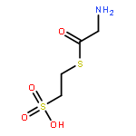 Ethanethioic acid, amino-, S-(2-sulfoethyl) ester