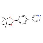 1H-PYRAZOLE, 4-[4-(4,4,5,5-TETRAMETHYL-1,3,2-DIOXABOROLAN-2-YL)PHENYL]-