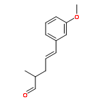 4-PENTENAL, 5-(3-METHOXYPHENYL)-2-METHYL-, (4E)-