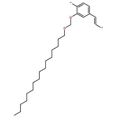 POLY[[(HEXADECYLOXY)METHOXY-1,4-PHENYLENE]-1,2-ETHENEDIYL]