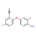 Benzonitrile, 2-(4-amino-3-methylphenoxy)-5-fluoro-