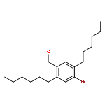 Benzaldehyde, 4-bromo-2,5-dihexyl-