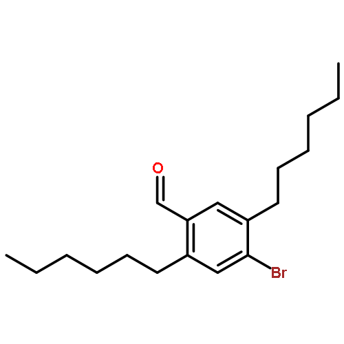 Benzaldehyde, 4-bromo-2,5-dihexyl-