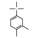 (4,5-DIMETHYLCYCLOHEXA-1,4-DIEN-1-YL)-TRIMETHYLSILANE 