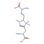 (E)-2-AMINO-4-[5-(2-AMINO-2-CARBOXYETHYL)-1,1,3-TRIMETHYL-2H-IMIDAZOL-1-IUM-2-YL]BUT-3-ENOATE 