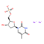 5'-Thymidylic acid,sodium salt (7CI,9CI)