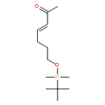 3-HEPTEN-2-ONE, 7-[[(1,1-DIMETHYLETHYL)DIMETHYLSILYL]OXY]-, (3E)-