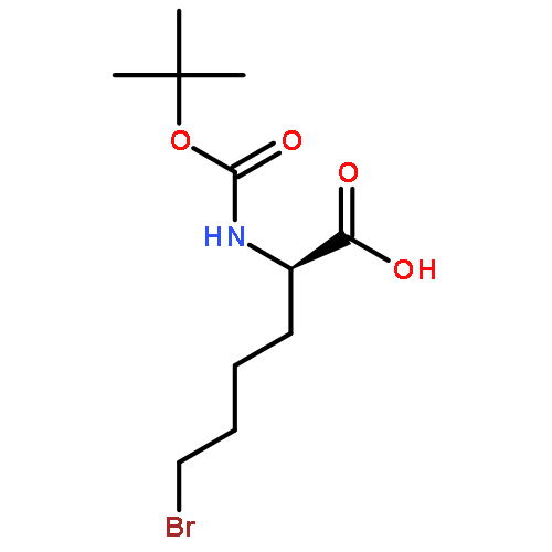 (R)-6-bromo-2-((tert-butoxycarbonyl)amino)hexanoic acid