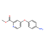 2-Pyridinecarboxylic acid, 4-(4-aminophenoxy)-, methyl ester