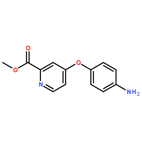 2-Pyridinecarboxylic acid, 4-(4-aminophenoxy)-, methyl ester