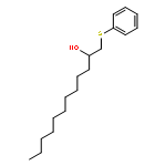 1-PHENYLSULFANYLDODECAN-2-OL 