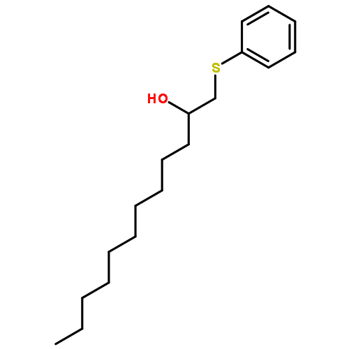 1-PHENYLSULFANYLDODECAN-2-OL 