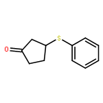 3-PHENYLSULFANYLCYCLOPENTAN-1-ONE 