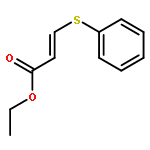 ETHYL 3-PHENYLSULFANYLPROP-2-ENOATE 