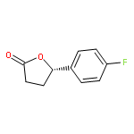 2(3H)-Furanone, 5-(4-fluorophenyl)dihydro-, (S)-