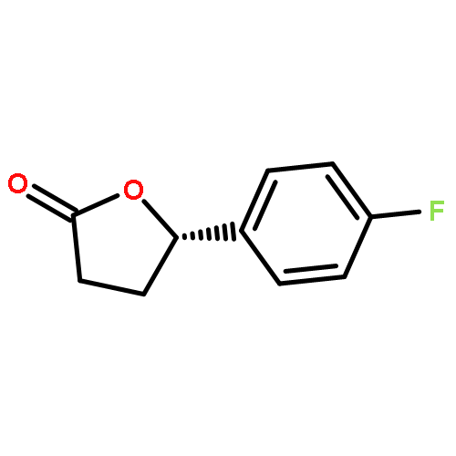 2(3H)-Furanone, 5-(4-fluorophenyl)dihydro-, (S)-