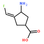 Cyclopentanecarboxylicacid, 3-amino-4-(fluoromethylene)-, (1S,3S,4E)-