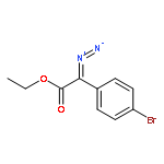 Ethyl 2-(4-bromophenyl)-2-diazoacetate