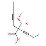 PROPANEDIOIC ACID, 2-BUTYNYL(4,4-DIMETHYL-2-PENTYNYL)-, DIMETHYL ESTER