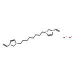 1H-Imidazolium, 1,1'-(1,8-octanediyl)bis[3-ethenyl-, dibromide