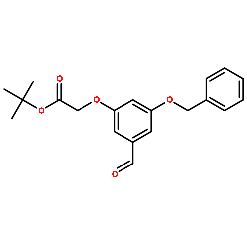 Acetic acid, [3-formyl-5-(phenylmethoxy)phenoxy]-, 1,1-dimethylethylester