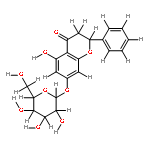 (2S)-pinocembrin 7-O-beta-D-glucoside