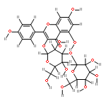 kaempferol 3-O-1''-beta-D-glucopyranosyl-3-O-1'''-beta-D-glucopyranoside