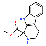 METHYL 1-METHYL-2,3,4,9-TETRAHYDROPYRIDO[3,4-B]INDOLE-1-CARBOXYLATE 