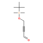 4-[TERT-BUTYL(DIMETHYL)SILYL]OXYBUT-2-YNAL 