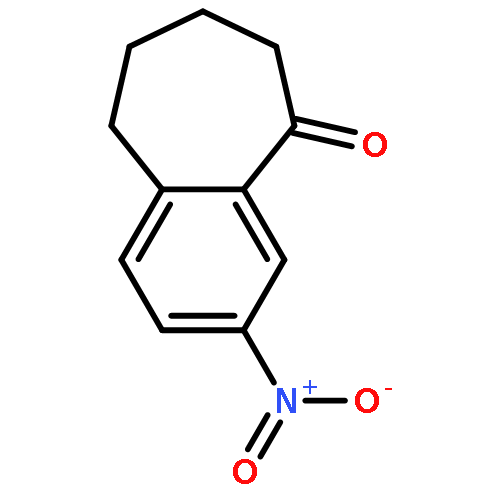 3-NITRO-6,7,8,9-TETRAHYDRO-5H-BENZO[7]ANNULEN-5-ONE 