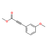 METHYL 3-(3-METHOXYPHENYL)PROP-2-YNOATE 