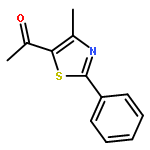 1-(4-METHYL-2-PHENYL-1,3-THIAZOL-5-YL)ETHANONE 