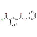 Benzoic acid, 3-(chlorocarbonyl)-, phenyl ester