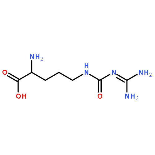 N~5~-[(diaminomethylidene)carbamoyl]-L-ornithine