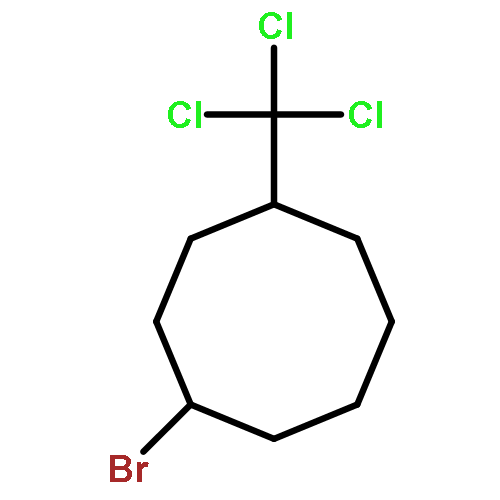 CYCLOOCTANE, 1-BROMO-4-(TRICHLOROMETHYL)-