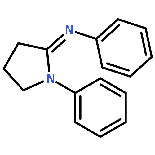 N-[(2E)-1-phenylpyrrolidin-2-ylidene]aniline