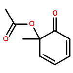 2,4-Cyclohexadien-1-one, 6-(acetyloxy)-6-methyl-