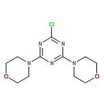 2-CHLORO-4,6-DIMORPHOLINO-1,3,5-TRIAZINE 