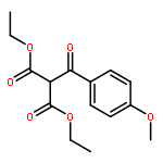 Propanedioic acid, (4-methoxybenzoyl)-, diethyl ester