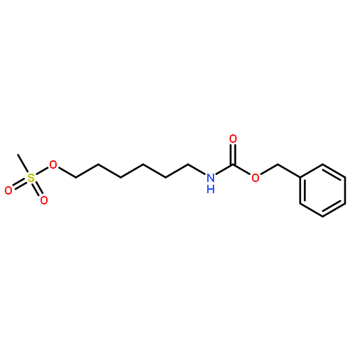 Carbamic acid, [6-[(methylsulfonyl)oxy]hexyl]-, phenylmethyl ester