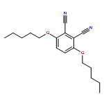 1,2-Benzenedicarbonitrile, 3,6-bis(pentyloxy)-