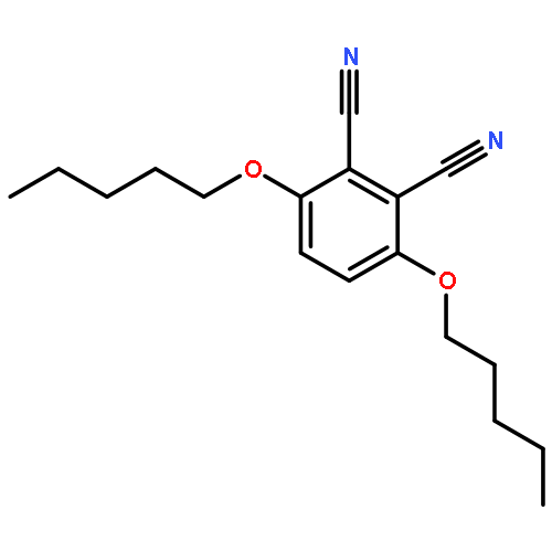 1,2-Benzenedicarbonitrile, 3,6-bis(pentyloxy)-